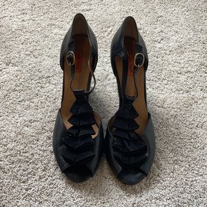 Miz Mooz Sailor Leather Pumps
